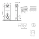 Инсталляция 4 в 1 Qtap Nest Crow Хром (QT05335172W48199) - изображение 2