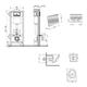 Инсталляция 4 в 1 Qtap Nest Jay Хром (QT07335175W48201) - изображение 2