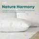 Подушка 50х70 см белая с искусственным пухом с молнией Nature Harmony ТЕП 3-00459 - изображение 3