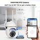 БЕСПРОВОДНАЯ IP КАМЕРА CAMERA WHITE DCD 100 TUYA APP КОМНАТНАЯ (5644-600560673) - изображение 1