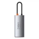 USB Hub Baseus Metal Gleam 4-in-1 Multifunctional Type-C to USB3.0 + USB2.0 + HDMI + Type-C PD - зображення 2