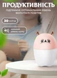 Зволожувач повітря дитячий з підсвічуванням Happy Life USB Humidifier кімнатний зволожувач для дому аромадифузор 220ml Рожевий - зображення 6