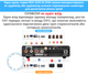 Усилитель Douk Audio M4 многозонный 4-канальный 50Вт*4 - поддержка Line-Out и Line-in Bluetooth USB Цвет Чёрный - изображение 3