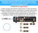 Усилитель Douk Audio M4 многозонный 4-канальный 50Вт*4 - поддержка Line-Out и Line-in Bluetooth USB Цвет Чёрный - изображение 4
