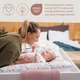 Materac do przewijania na komodę Ceba Baby 70 x 50 cm miękki Rowanberry (W-143-000-639) - obraz 4