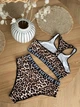 Комплект белья plus size топ и трусики, лео love, XL - изображение 7