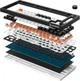Клавіатура бездротова GamePro Asgard Valhalla MK160B Pro Black - зображення 2