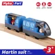Електричний локомотив із вагонами Myka Fort, 3+ (Brio, Ikea) Синій - зображення 2