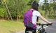 Велорюкзак Anmeilu 20L, 1023 з каркасною спинкою, Фіолетовий - изображение 4