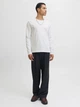 Лонгслив мужской Jack & Jones 12279538 L White (5715719712995) - изображение 4