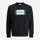 Свитшот на флисе мужской Jack & Jones 12278616 2XL Black (5715726976533) - изображение 7