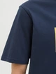 Футболка хлопковая длинная мужская Jack & Jones 12278508 2XL Sky Captain (5715726973440) - изображение 6