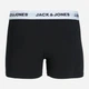 Набор трусов боксеров мужских хлопковых Jack & Jones 12213629 S 3 шт Black (5715312761598) - изображение 7