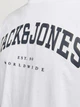 Футболка хлопковая длинная мужская Jack & Jones 12257579 L White (5715519837218) - изображение 5