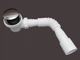 Сифон гофрований для піддону MILLZ 1 1/2"х65 Click-Сlack, пластик, хром (ТР-00026780) - зображення 3