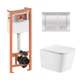 Инсталляция 4 в 1 Qtap Nest Crow Хром (QT05335171W45125) - изображение 1