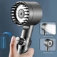 Массажная душевая лейка Turbocharged Shower Head с вращением 360°, 3 режима, экономия воды - изображение 2