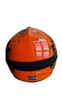 Мотошолом ендуро кросовий Helmet Orange + окуляри Standard - зображення 6