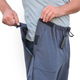 Адаптивные штаны Кіраса легкие трикотаж темно серый one size 4228 - изображение 5