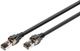 Патч-корд DIGITUS CAT 8.1 S-FTP, 1м, AWG 24/7, LSZH, чорний - изображение 1