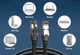 Патч-корд DIGITUS CAT 8.1 S-FTP, 1м, AWG 24/7, LSZH, чорний - изображение 5