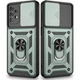Протиударний чохол Armor Ring + захиcт камери для Samsung Galaxy A13 (A135) Simon case зелений - изображение 1