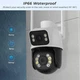 Уличная Wi-Fi камера Q25 с LED подсветкой и датчиком движения (017v) - изображение 4