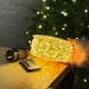 Светодиодная гирлянда Роса 300 метров теплый белый свет белый провод 3000 LED 8 режимов с пультом - изображение 3