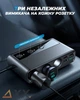Розгалужувач прикурювача автомобіля 3 гніздаUSB-C PD36W + USB-A QC3.0 18W + 3USB-A з кабелем 1м з вимикачем на кожну розетку з вольтметром Joyroom 210W 9in1 - зображення 6