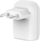 Мережевий зарядний пристрій Belkin BoostCharge Dual Wall Charger PPS 37W White (WCB007VFWH) - зображення 3