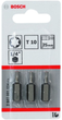 Набір біт Bosch T10 x 25 мм 3 шт (3165140301305) - зображення 1