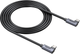 Kabel Unitek USB-C PD 100W Dual 90 Degree 0.5 m Black (C14147ABK01-0.5M) - obraz 7