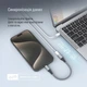 Адаптер-переходник ColorWay USB-C to Lightning 17.5 см Grey (CW-AD-CL) - изображение 8
