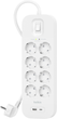 Listwa przeciwprzepięciowa Belkin Surge Protectors 8 gniazd (SRB003VF2M-V2) - obraz 1