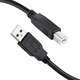 Кабель ColorWay USB 2.0 AM to BM Print Cable 3 м Black (CW-CBUB073-BK) - изображение 2