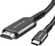 Кабель ColorWay USB-C to HDMI 4K 60Hz 2 м Black (CW-CBCHD077-BK) - изображение 3