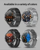 Смарт-часы мужские LIGE PowerFit 1.9” – 700 мАч, фонарик, 100+ режимов, 2 ремешка - изображение 5