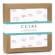 Непромокаемая пеленка Cosas ROSE CROWN Ранфорс 70х120 см (4822052071694) - изображение 1