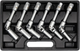 Klucze nasadowe do świec żarowych YATO 3/8" 8-16 mm Cr-V 6 szt + walizka (YT-0534) - obraz 1