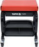 Taboret na kółkach YATO ze skrzynką 440 x 360 x 390, mm 150 kg (YT-08791) - obraz 1