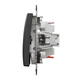 Кнопочный двухклавишный выключатель Schneider Electric 10A, черный Sedna Design & Elements SDD114118 - изображение 5