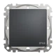 Переключатель одноклавишный Schneider Electric Sedna Design IP44 чёрный SDD214106 - изображение 3