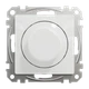 Светорегулятор поворотный Schneider Electric Sedna Design 200 Вт белый SDD111502 - изображение 1