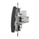 Выключатель двухклавишный Schneider Electric Sedna Design чёрный SDD114105 - изображение 6