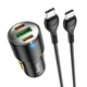 Автомобільний зарядний пристрій швидкої зарядки Hoco NZ6 PD45W (37361-01_271) - зображення 2