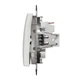 Вимикач двоклавішний Schneider Electric Sedna Design білий SDD111105 - зображення 4