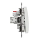 Кнопочный выключатель одноклавишный Schneider Electric Sedna Design белый SDD111111 - изображение 3