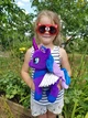 М'яка Принцеса Луна Копиця 33см My Little Pony крила, ріг, діадема, фіолетова 00084-83 - зображення 6