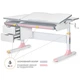 Парта Mealux Hamilton Multicolor Pink Lite (BD-680 W/G MC + PN Lite) - изображение 1