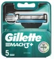 Сменные лезвия (картриджи) для бритья Gillette Mach3 5 шт в упаковке (4531124) - изображение 1